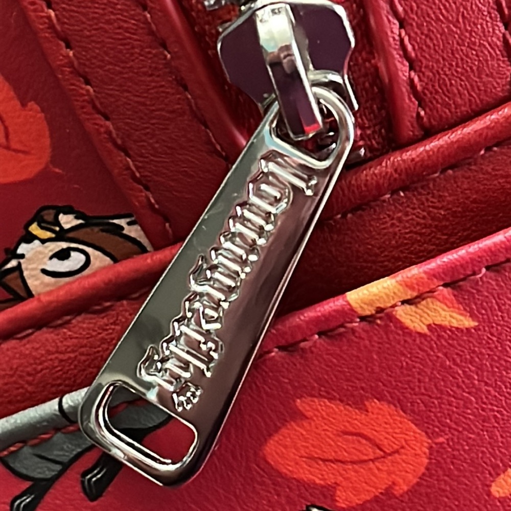 Disney Parks Loungefly critters backpack purse, red 🎒 - Picture 8 of 12
